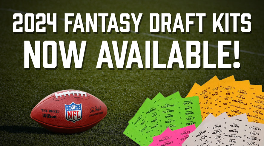 2023 Fantasy Football Draft Board Kit - Bronze Edition – Fantasy League  Depot